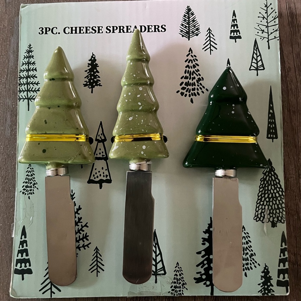 Tabletops Unlimited 3 Piece Cheese Spreaders